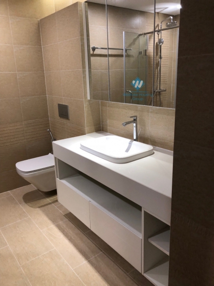 Furnished two bedrooms apartment for rent in Vinhome Metropolis, Ba Dinh district, Ha Noi